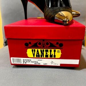 VANELL SHEREE BLACK NAPPA SHOES